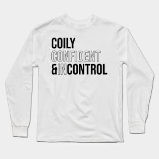 Coily and in Control Long Sleeve T-Shirt